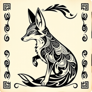 Polynesian Fox Tattoo