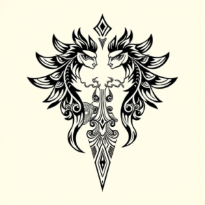 Polynesian Gemini Tattoo