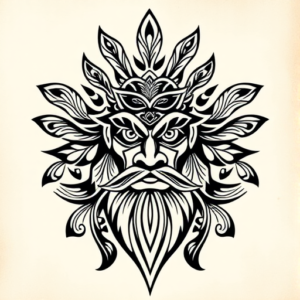 Polynesian God Tattoo