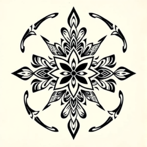 Polynesian Halloween Tattoo