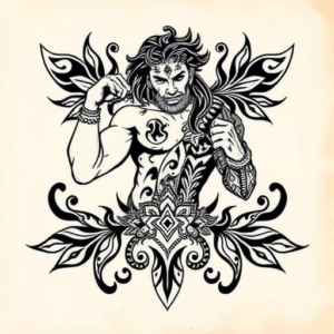 Polynesian Hercules Tattoo