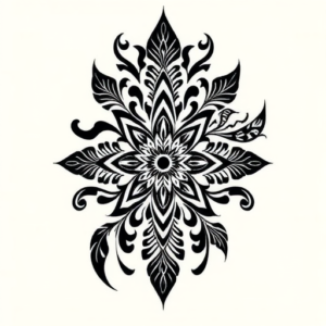 Polynesian Horror Tattoo