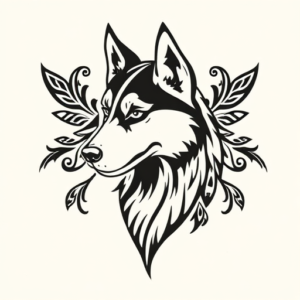 Polynesian Husky Tattoo