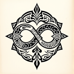 Polynesian Infinity Tattoo