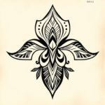 Polynesian Iris Tattoo