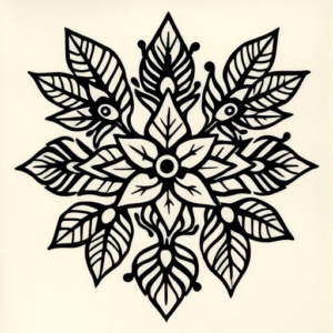 Polynesian Ivy Tattoo