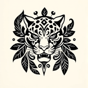 Polynesian Jaguar Tattoo