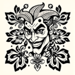 Polynesian Joker Tattoo