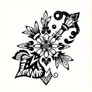 Polynesian Key Tattoo