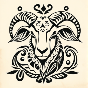 Polynesian Lamb Tattoo