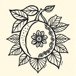 Polynesian Lemon Tattoo