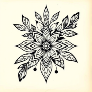 Polynesian Lilac Tattoo