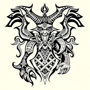 Polynesian Maleficent Tattoo