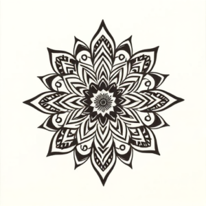 Polynesian Mandala Tattoo