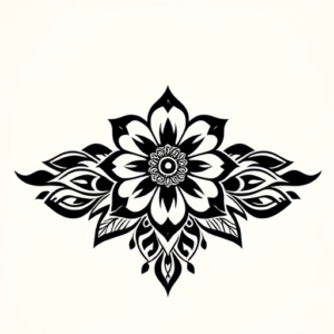 Polynesian Marigold Tattoo