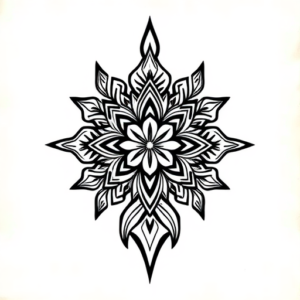 Polynesian Medusa Tattoo