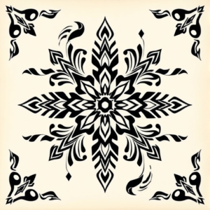 Polynesian Mictlantecuhtli Tattoo