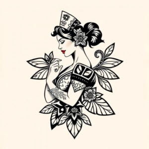 Polynesian Nurse Tattoo