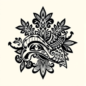 Polynesian Ocean Tattoo