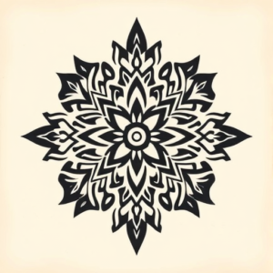 Polynesian Odin Tattoo