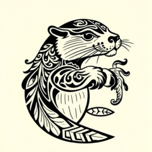 Polynesian Otter Tattoo