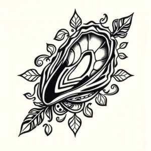 Polynesian Oyster Tattoo