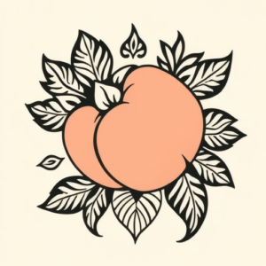 Polynesian Peach Tattoo