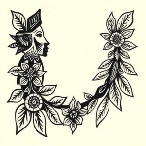 Polynesian Persephone Tattoo