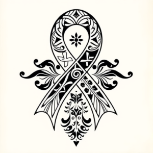 Polynesian Ribbon Tattoo