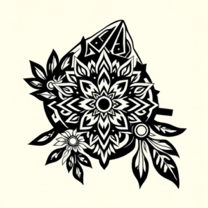 Polynesian Rock Tattoo