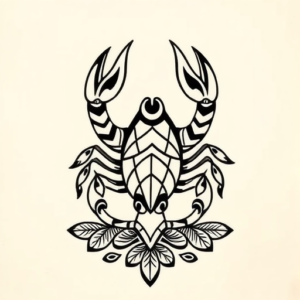 Polynesian Scorpio Tattoo