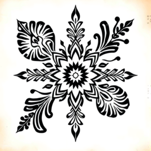 Polynesian Scroll Tattoo