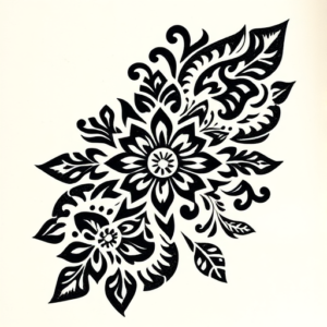 Polynesian Stamp Tattoo