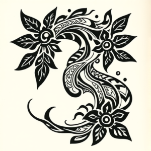 Polynesian Storm Tattoo