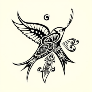 Polynesian Swallow Tattoo