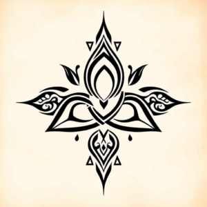 Polynesian Triquetra Tattoo