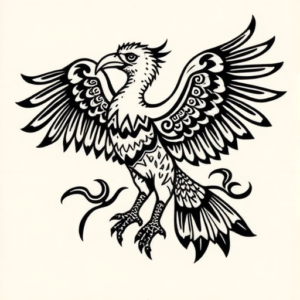 Polynesian Vulture Tattoo