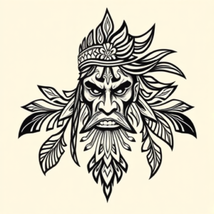 Polynesian Warrior Tattoo