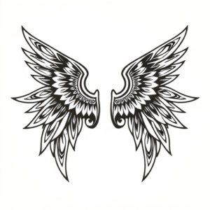 Polynesian Wings Tattoo