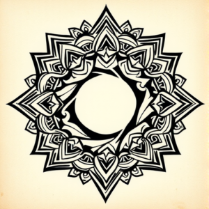 Polynesian Wormhole Tattoo