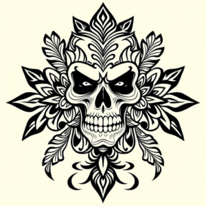 Polynesian Zombie Tattoo