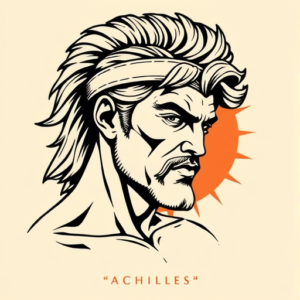 Pop Art Achilles Tattoo