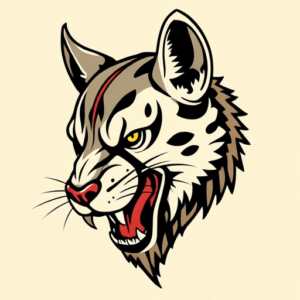 Pop Art Animal Tattoo