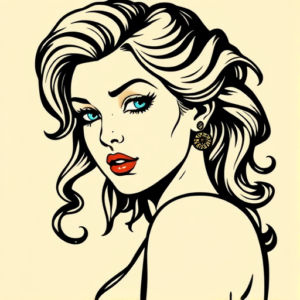 Pop Art Aphrodite Tattoo