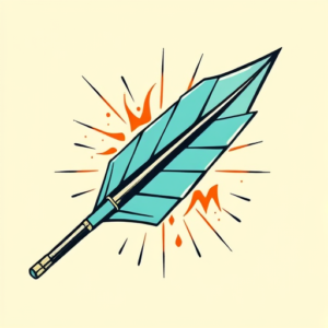 Pop Art Arrowhead Tattoo