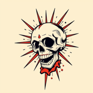 Pop Art Atomic Tattoo