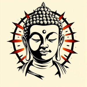 Pop Art Buddha Tattoo