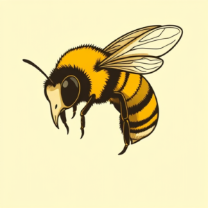 Pop Art Bumblebee Tattoo