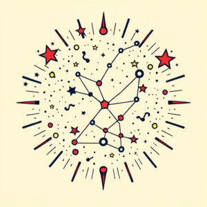 Pop Art Constellation Tattoo