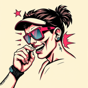 Pop Art Cyber Tattoo